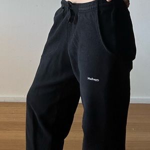 Madhappy Terry Black Sweatpants